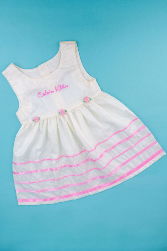 Baby Girl Floral Design Frock by Mixmax