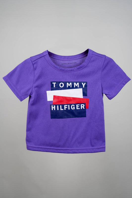Tommy Hilfiger - Purple T-Shirt and Shorts Set - MixMax