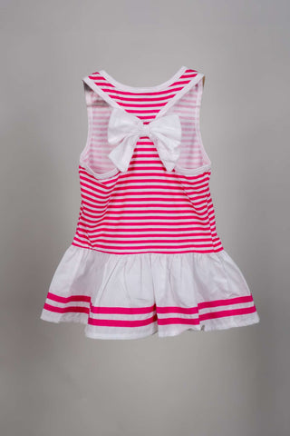 Nautica - Pink Anchor Frock Set