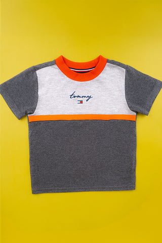 Tommy Hilfiger - Striped Logo Set (Orange)