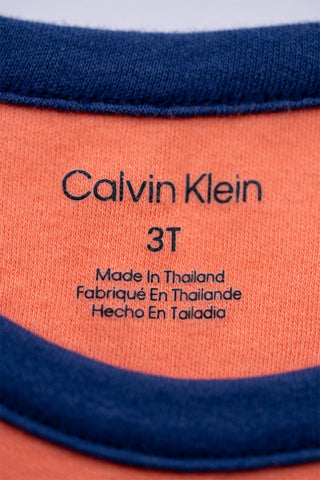 Calvin Klein - Neon Orange Logo Set