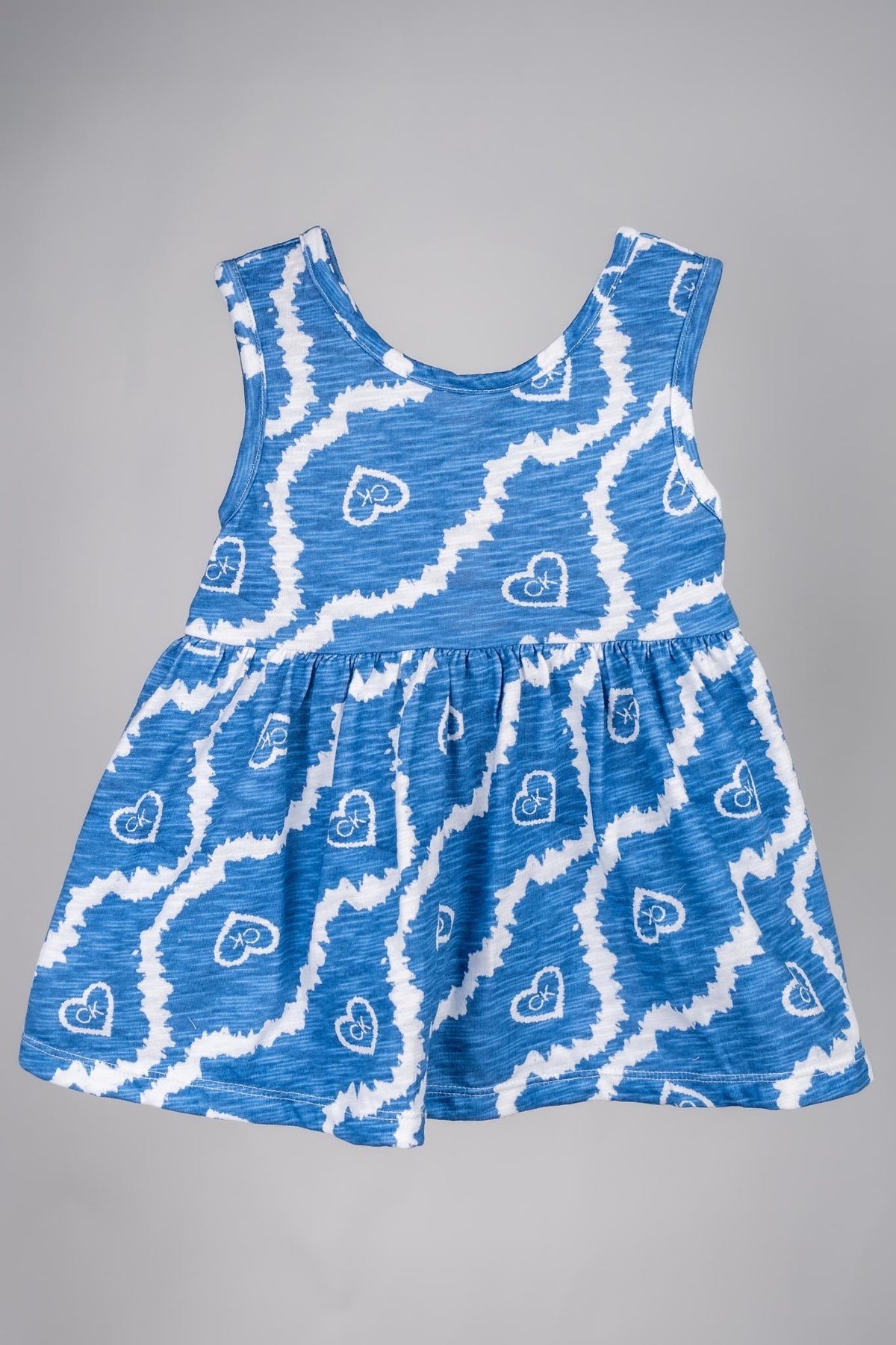 Calvin Klein - Blue and White Cloudy Frock Set - MixMax