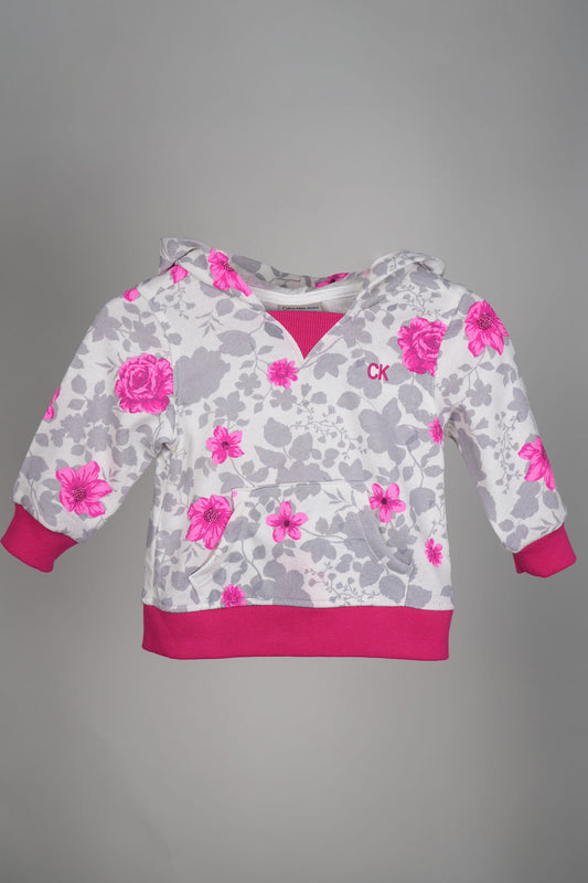 Calvin Klein - Pink Floral Hoodie Set - MixMax