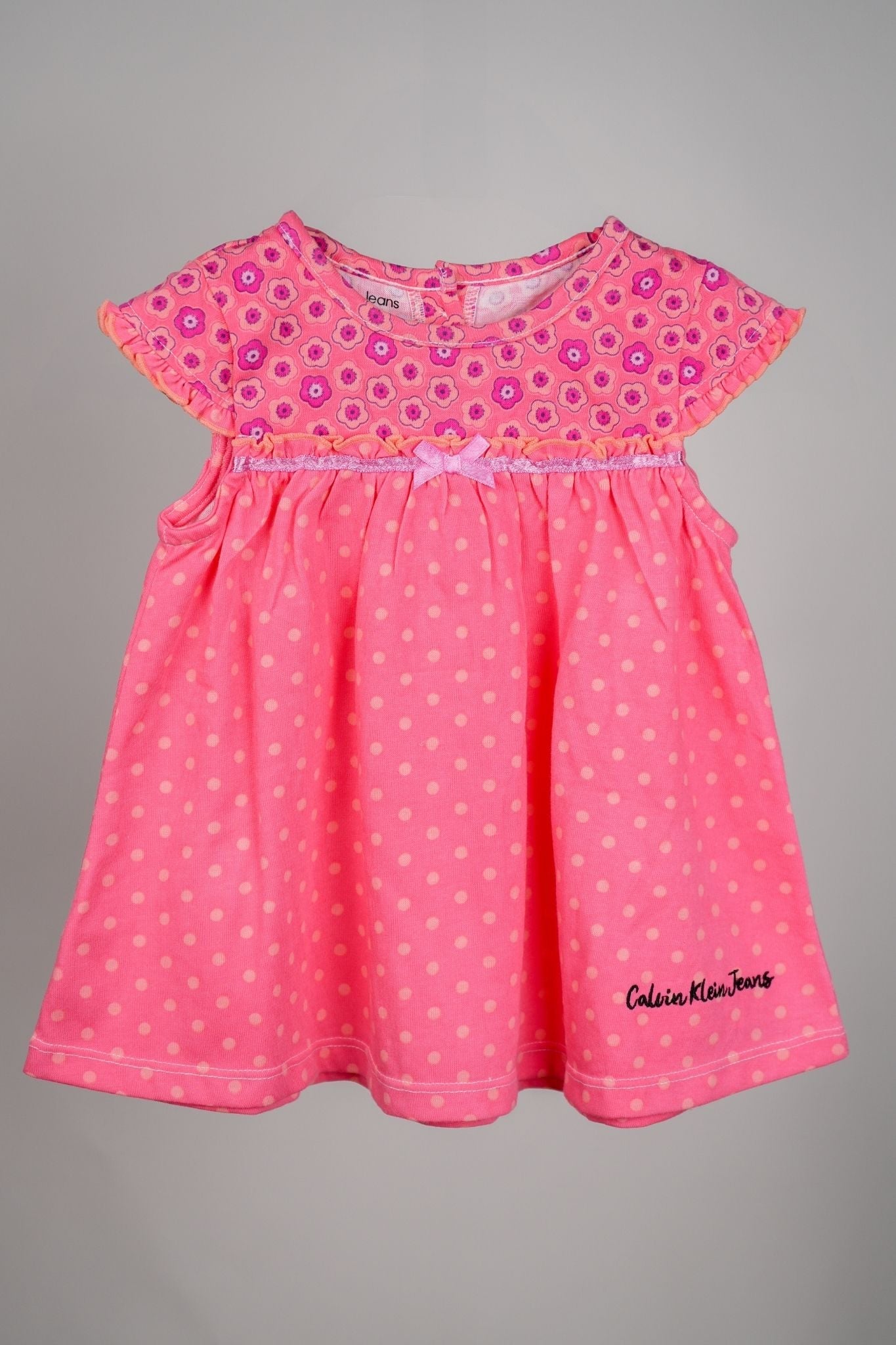 Calvin Klein - Pink Polka Dot Frock Set - MixMax