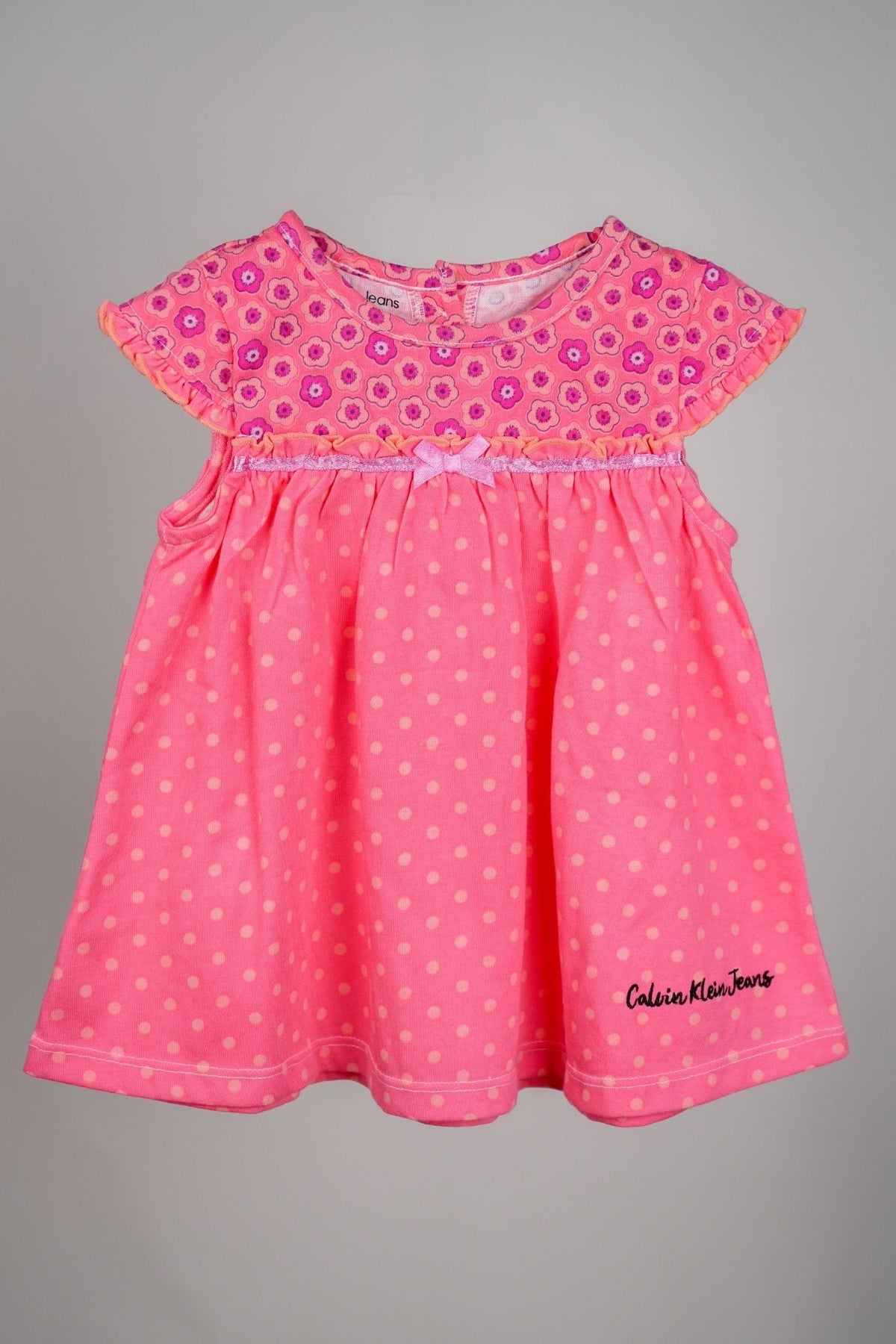 Calvin Klein - Pink Polka Dot Frock Set - MixMax