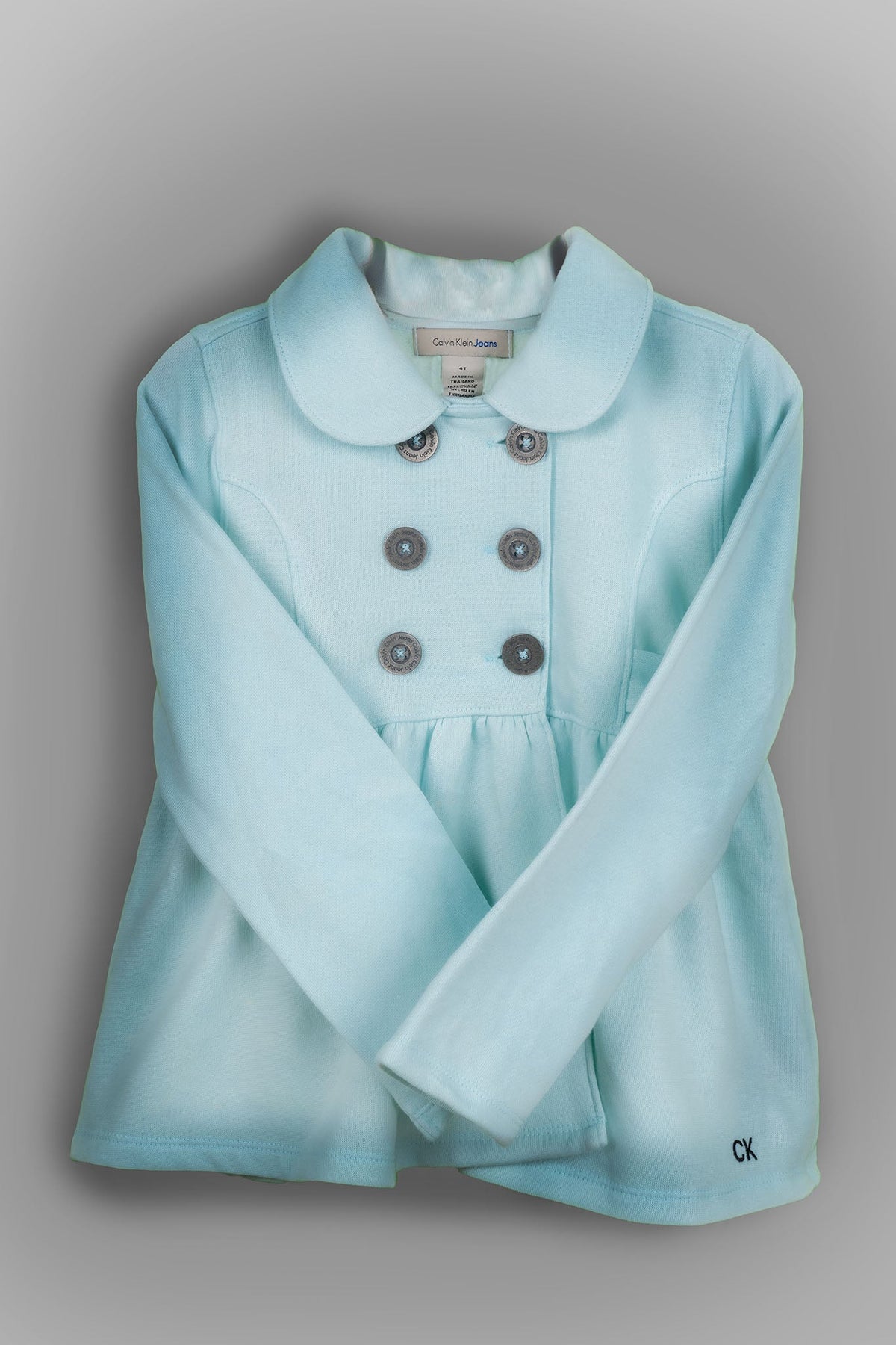 Calvin Klein - Teal Coat with Butterfly Leggings Set - MixMax