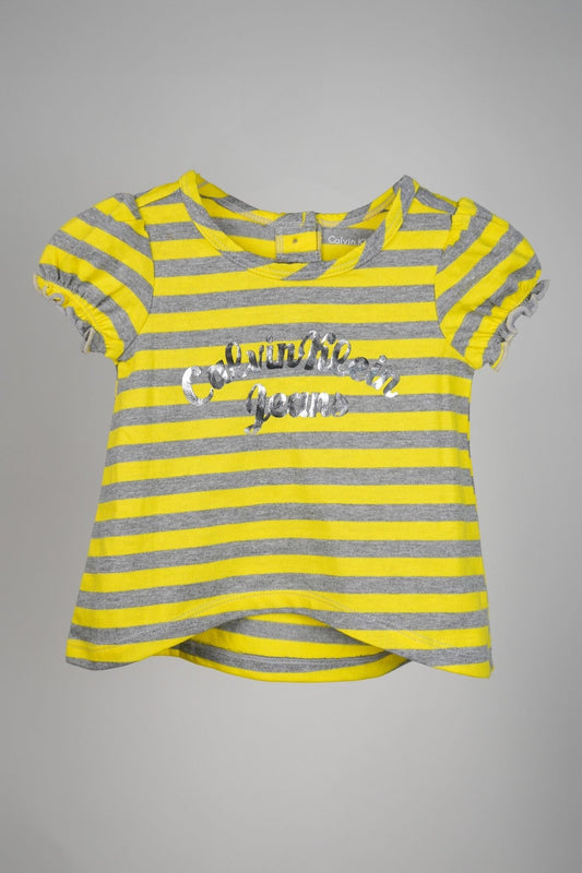 Clavin Klein - Yellow and Grey Striped Set - MixMax