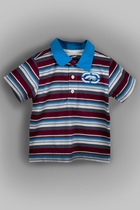 Ecko - Multicolour Striped Polo Shirt - MixMax