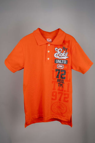 Ecko - Orange Polo Shirt 72nd Reg. - MixMax