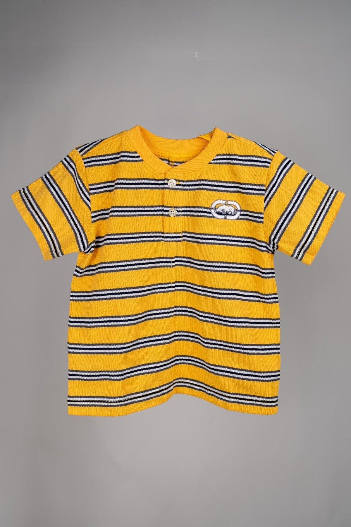 Ecko - Simple Black and Yellow Striped Shirt - MixMax