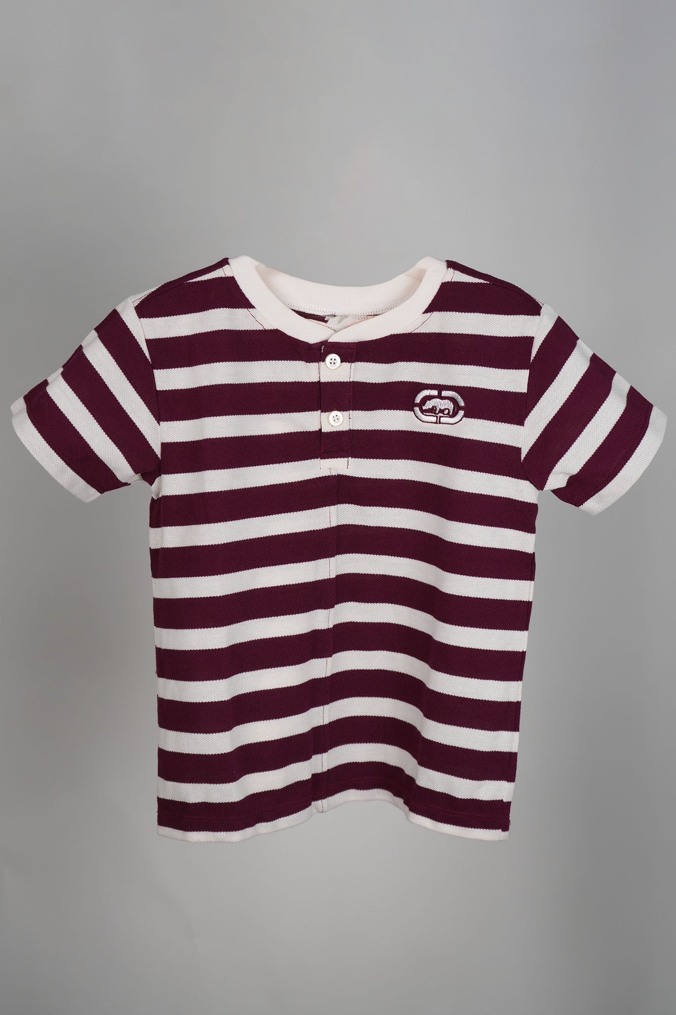 Ecko - Simple Maroon Striped Shirt - MixMax