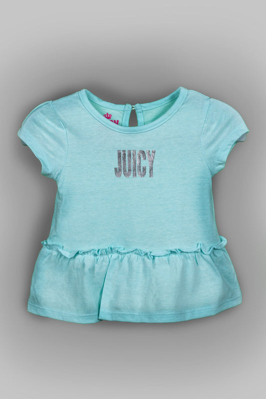 Juicy Couture - Cyan Frock Set with Leggings - MixMax