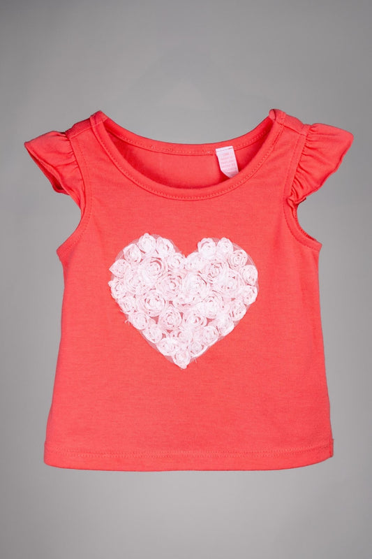 Kids HQ - 3d Heart Shorts Set - MixMax