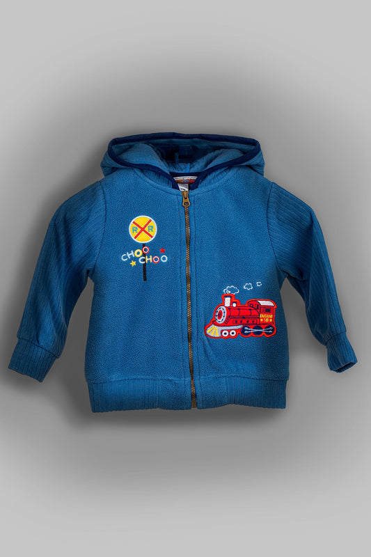 Kids HQ - Fleece Train Hoodie - MixMax