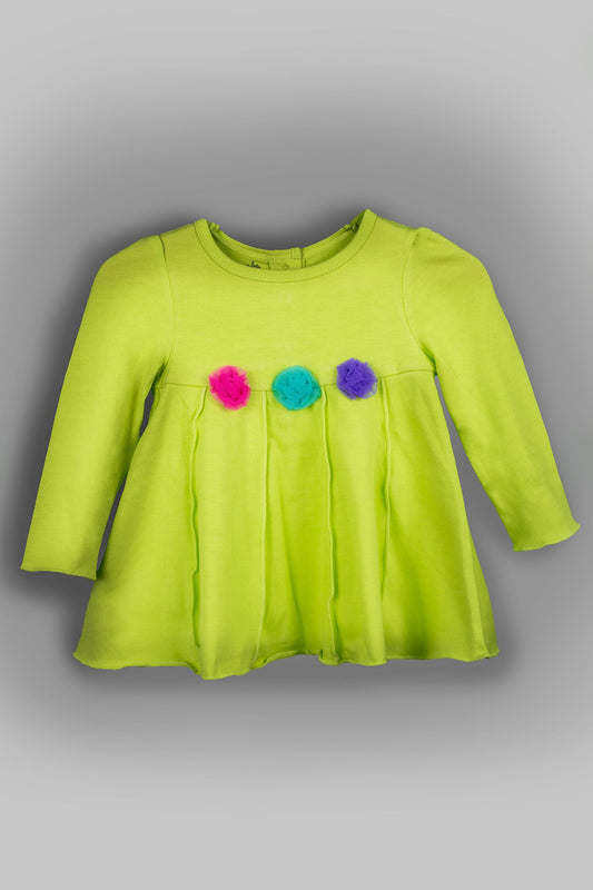 Kids HQ - Lime Green Frock Set - MixMax