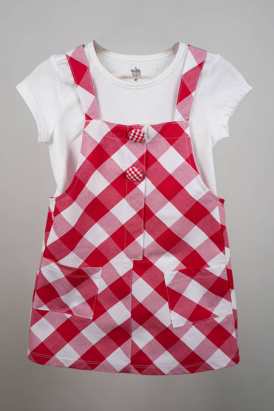 Kids HQ - Picnic Overalls Set - MixMax