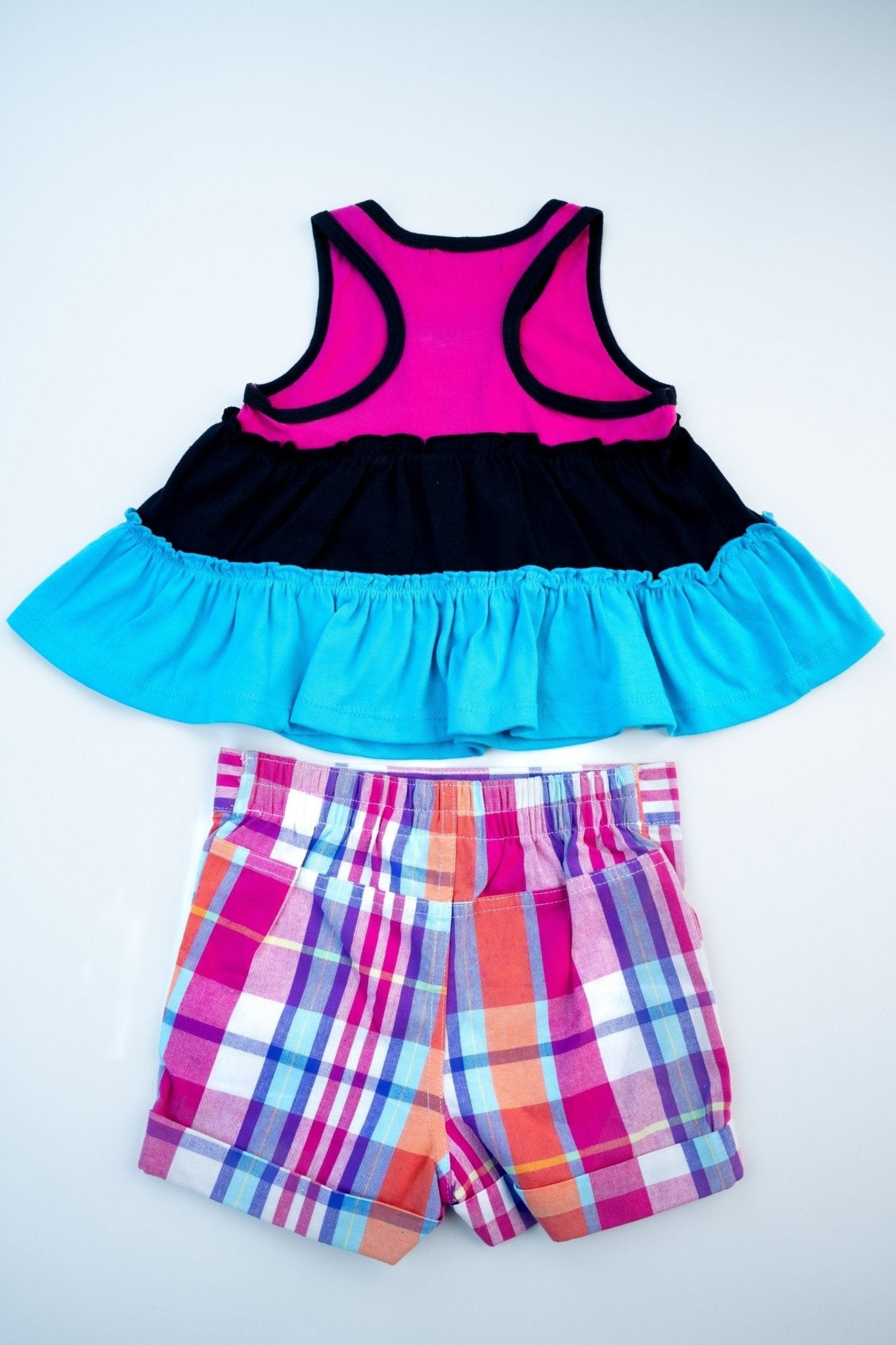 Kids HQ - Rainbow Butterfly Shorts Set - MixMax