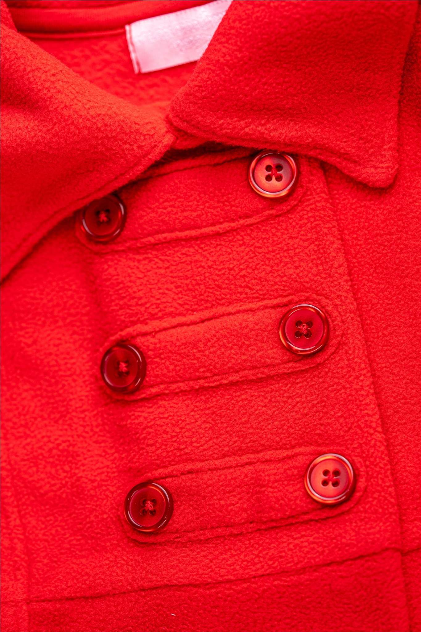 Kids HQ - Red Double Buttoned Coat Set - MixMax