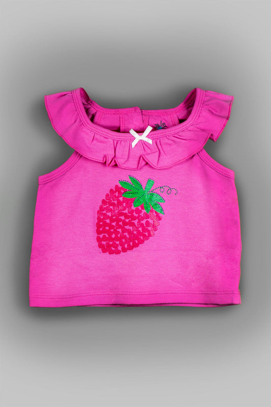 Kids HQ - Strawberry Ruffle Frock Set - MixMax