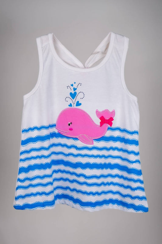 Kids HQ - Whale Tank Top Set - MixMax