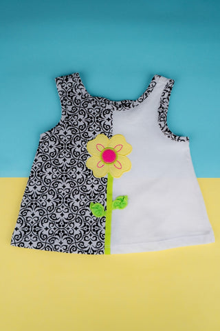 Kids HQ - Yellow Flower Shorts Set - MixMax