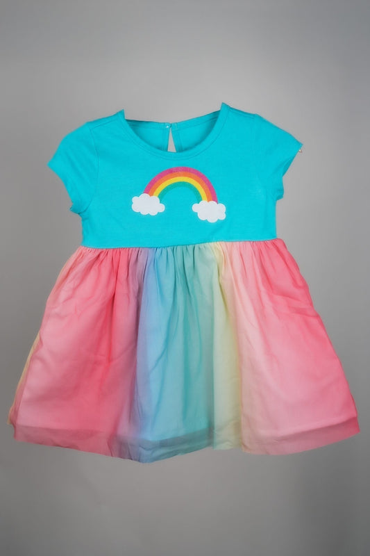 KidsHQ - Rainbow Frock Set - MixMax