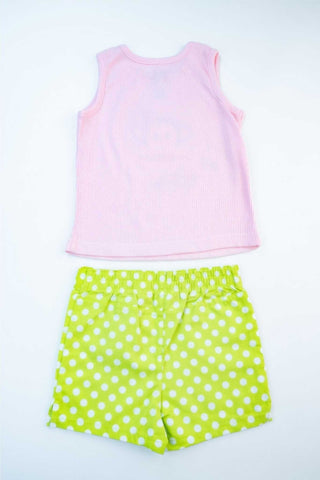 Paul Frank - Pink Monkey Floral Set (Green Shorts) - MixMax