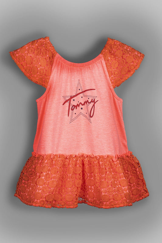 Tommy Hilfiger - Star Embroidered Frock Set - MixMax